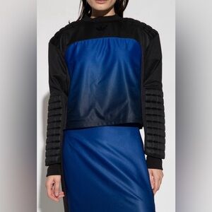 Adidas Blue Version Women's Padded Goalkeeper Top Size Medium